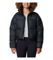 Compra online Chaqueta Columbia Puffect II Cropped Mujer Black en oferta al mejor precio