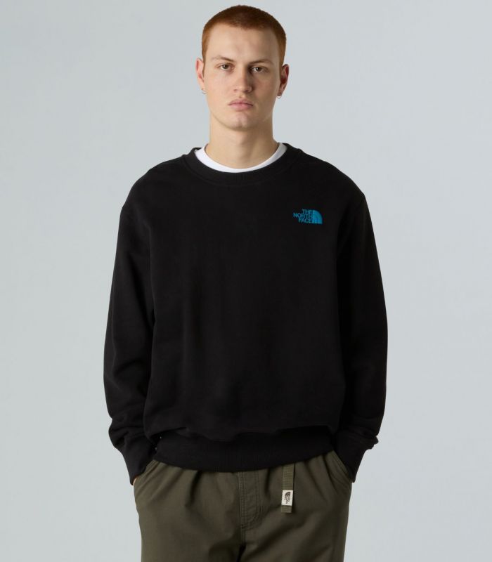 Compra online Sudadera The North Face NSE Slopes Relaxed Crew Graphic Unisex TNF Black en oferta al mejor precio