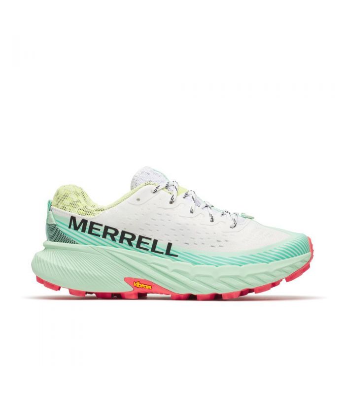 Compra online Zapatillas Merrell Agility Peak 5 Mujer White Celadon en oferta al mejor precio