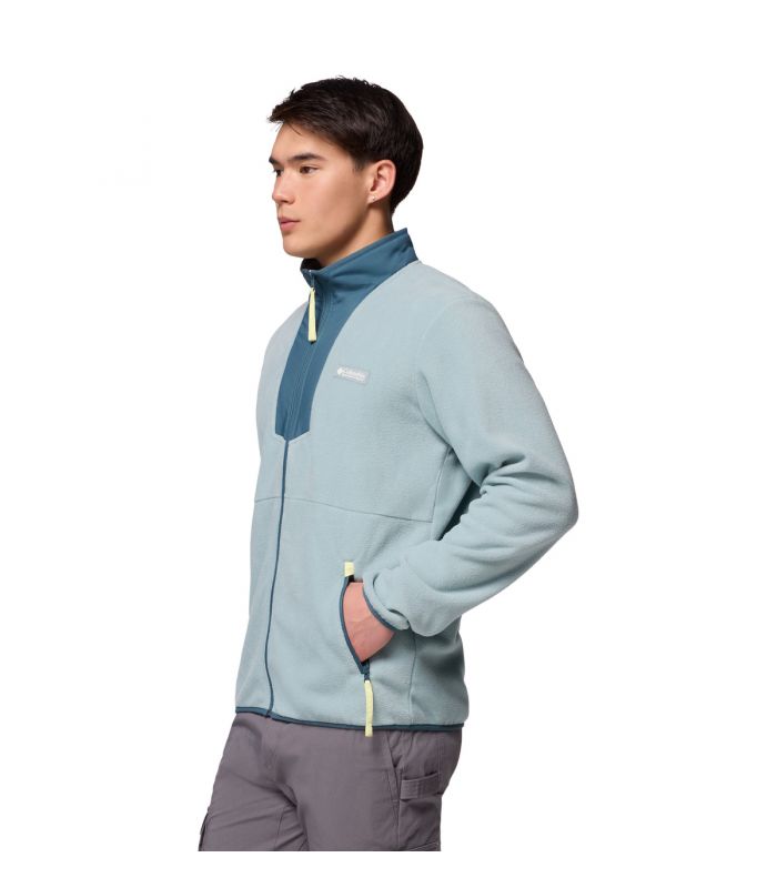 Compra online Chaqueta Columbia Sequoia Grove FZ Hombre Crushed Blue en oferta al mejor precio