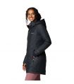 Compra online Chaqueta Columbia Heavenly Long Hooded Mujer Black en oferta al mejor precio