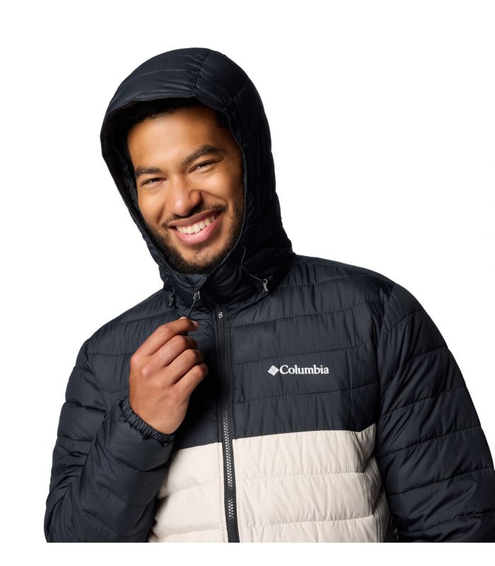 Compra online Chaqueta Columbia Powder Lite™ II Hooded Hombre Dark Stone en oferta al mejor precio