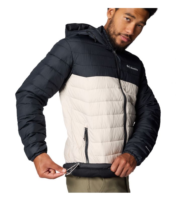 Compra online Chaqueta Columbia Powder Lite™ II Hooded Hombre Dark Stone en oferta al mejor precio