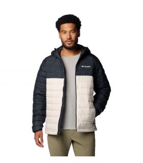 Chaqueta Columbia Powder Lite™ II Hooded Hombre Dark Stone