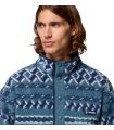Compra online Forro polar Columbia Helvetia II Printed Hombre Everblue en oferta al mejor precio