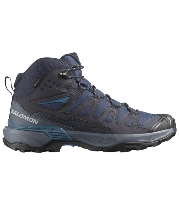 Compra online Botas Salomon X Ultra 360 Mid Gtx Hombre Blue en oferta al mejor precio