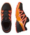 Compra online Zapatillas Salomon Speedcross J Niños Black Cherry Tomato en oferta al mejor precio
