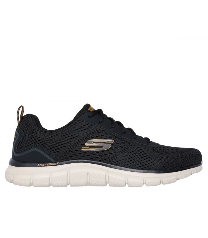 Compra online Zapatillas Skechers Track Leshur Hombre Negro en oferta al mejor precio