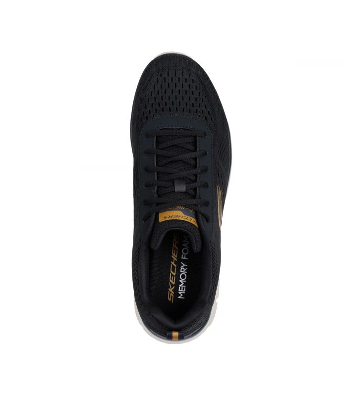 Compra online Zapatillas Skechers Track Leshur Hombre Negro en oferta al mejor precio