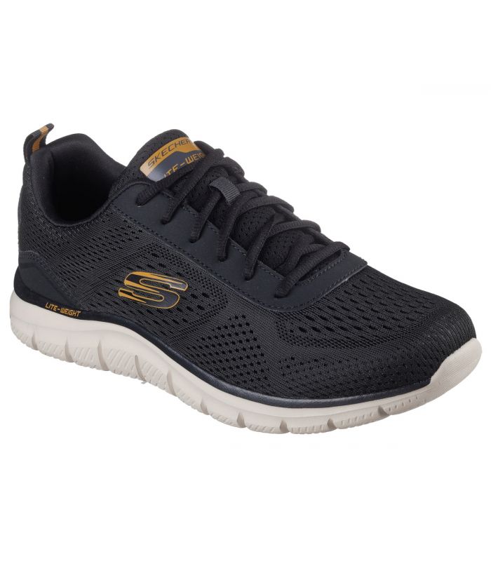 Compra online Zapatillas Skechers Track Leshur Hombre Negro en oferta al mejor precio