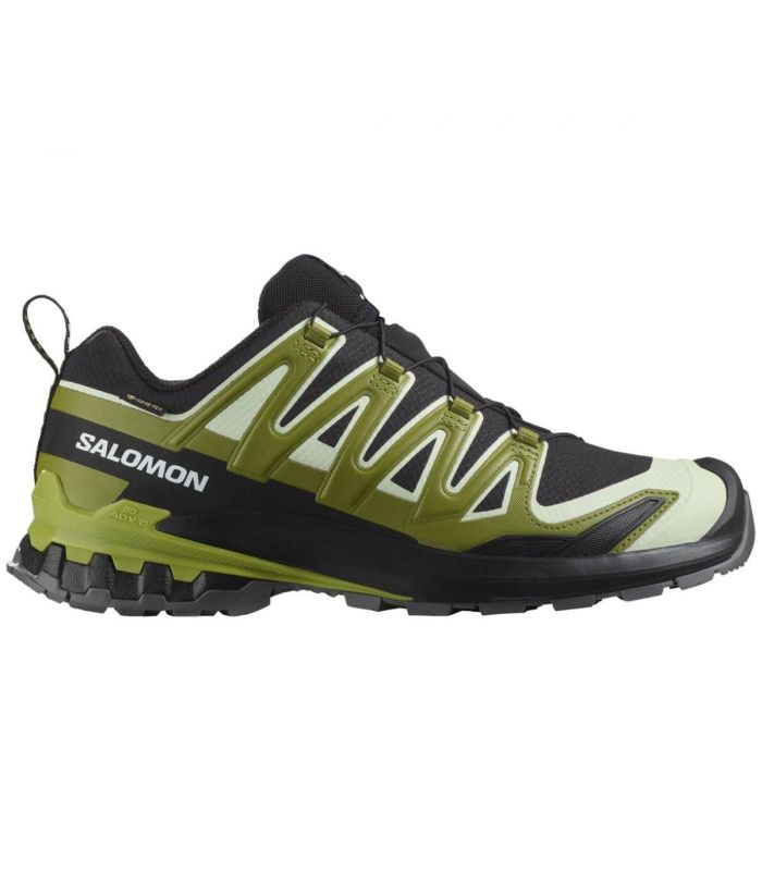 Compra online Zaptillas Salomon Xa Pro 3D V9 Gtx Hombre Black Lime en oferta al mejor precio