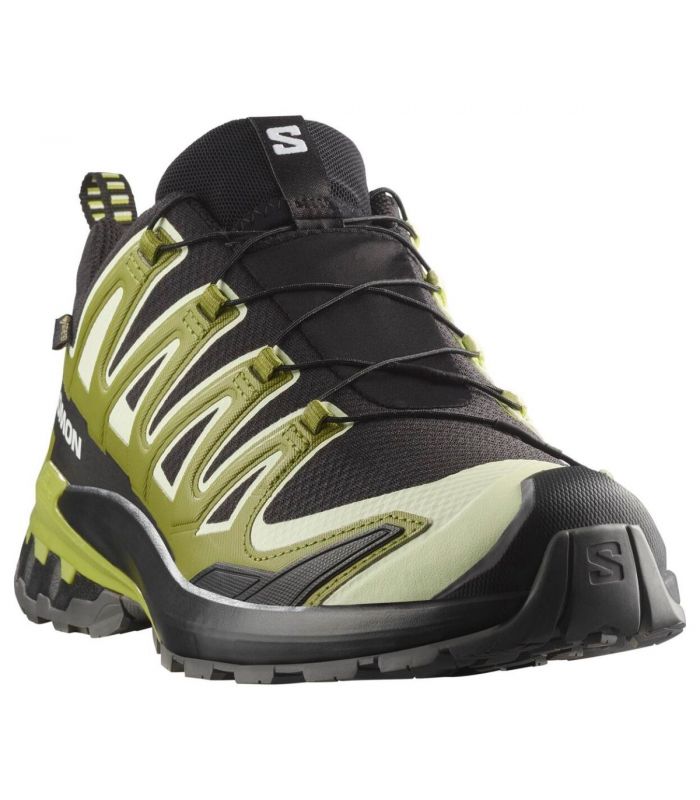 Compra online Zaptillas Salomon Xa Pro 3D V9 Gtx Hombre Black Lime en oferta al mejor precio