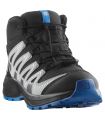 Compra online Botas Salomon Xa Pro V8 Mid WP J Niños Black Blue en oferta al mejor precio