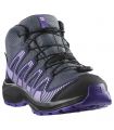 Compra online Botas Salomon Xa Pro V8 Mid WP J Niños Grey en oferta al mejor precio