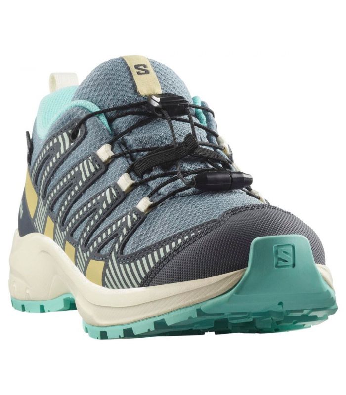 Compra online Zapatillas Salomon Xa Pro V8 WP J Niños Trooper Blue en oferta al mejor precio