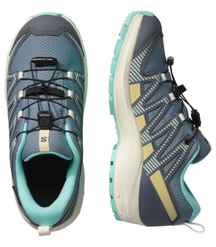 Compra online Zapatillas Salomon Xa Pro V8 WP J Niños Trooper Blue en oferta al mejor precio