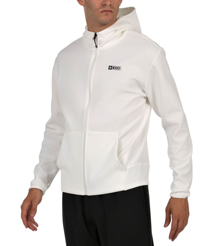 Compra online Sudadera +8000 Eluir 071 Hombre Marfil en oferta al mejor precio