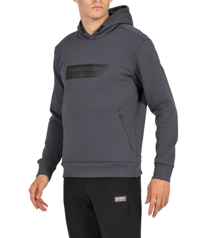 Compra online Sudadera +8000 Esrikos 084 Hombre Antracita en oferta al mejor precio