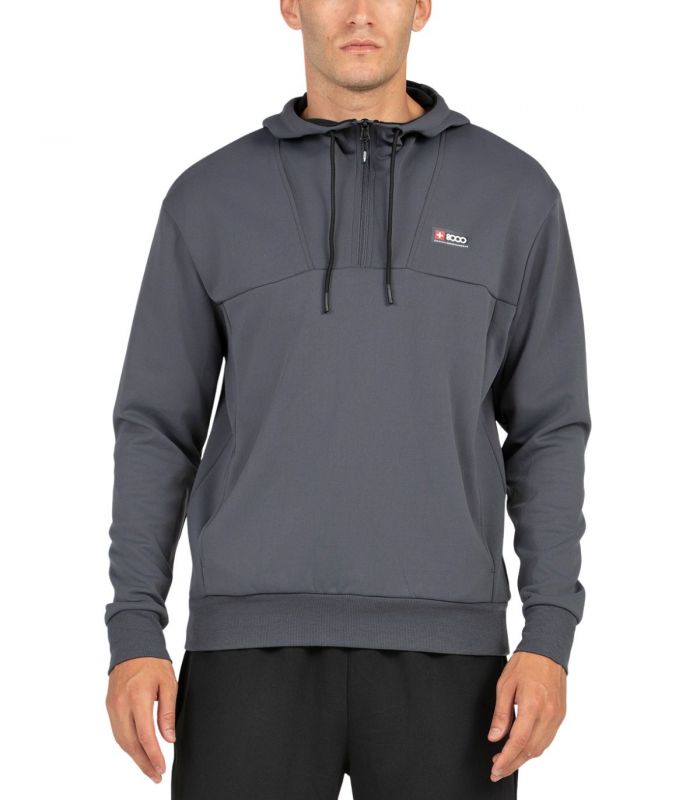 Compra online Sudadera +8000 Esvein 084 Hombre Antracita en oferta al mejor precio