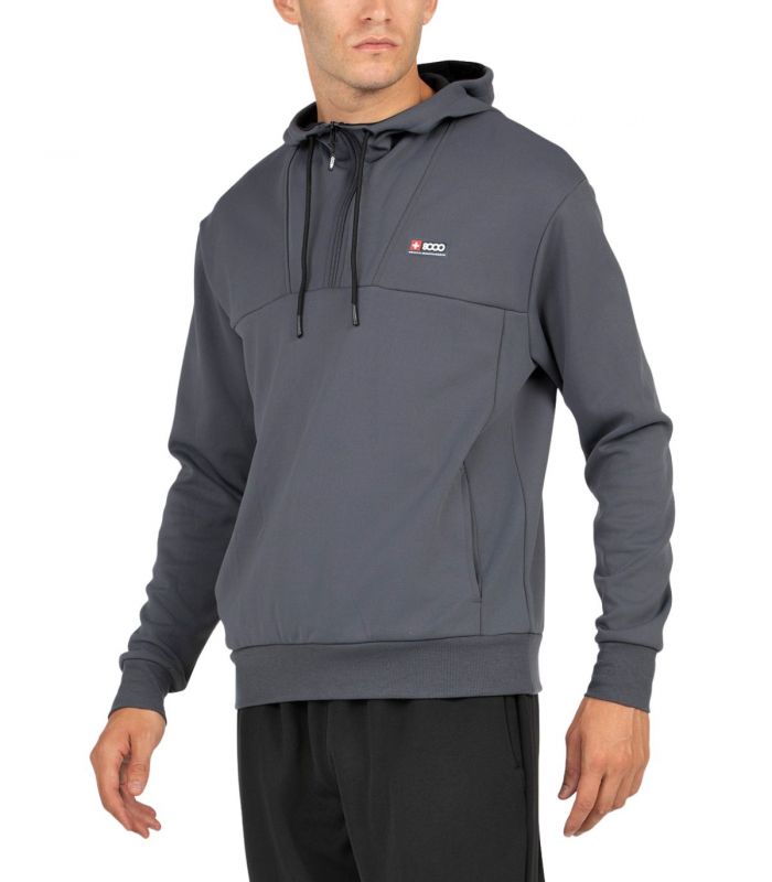 Compra online Sudadera +8000 Esvein 084 Hombre Antracita en oferta al mejor precio