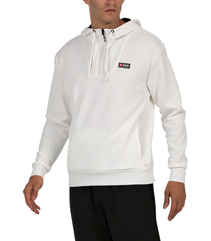 Compra online Sudadera +8000 Esvein 071 Hombre Marfil en oferta al mejor precio
