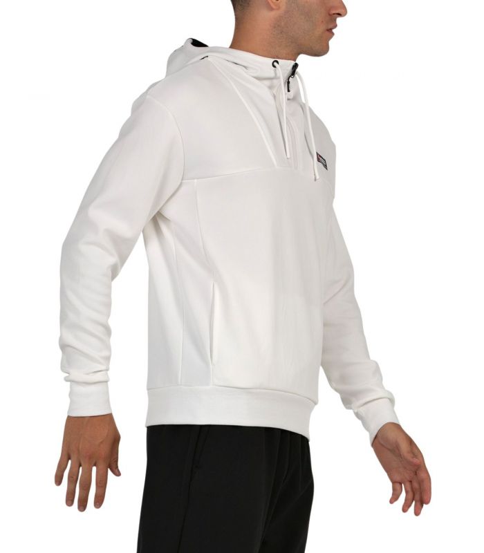 Compra online Sudadera +8000 Esvein 071 Hombre Marfil en oferta al mejor precio