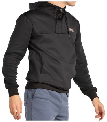 Sudadera +8000 Esvein 005 Hombre Negro