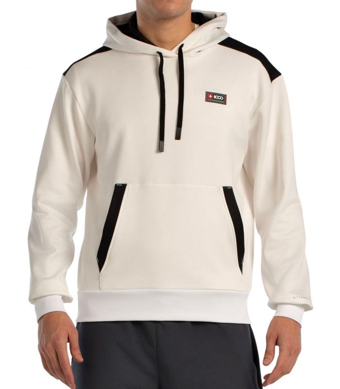 Compra online Sudadera +8000 Euron 071 Hombre Marfil en oferta al mejor precio