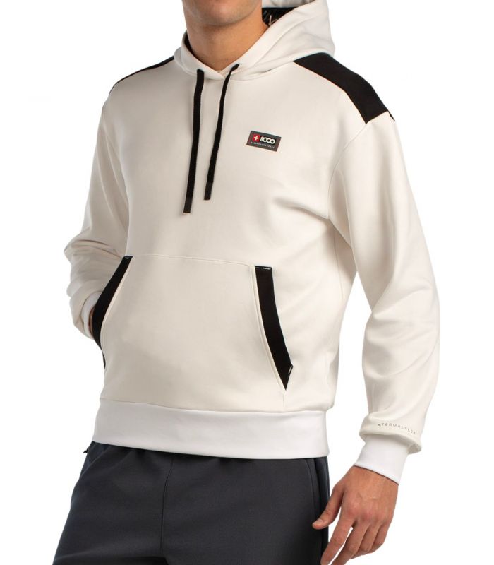 Compra online Sudadera +8000 Euron 071 Hombre Marfil en oferta al mejor precio