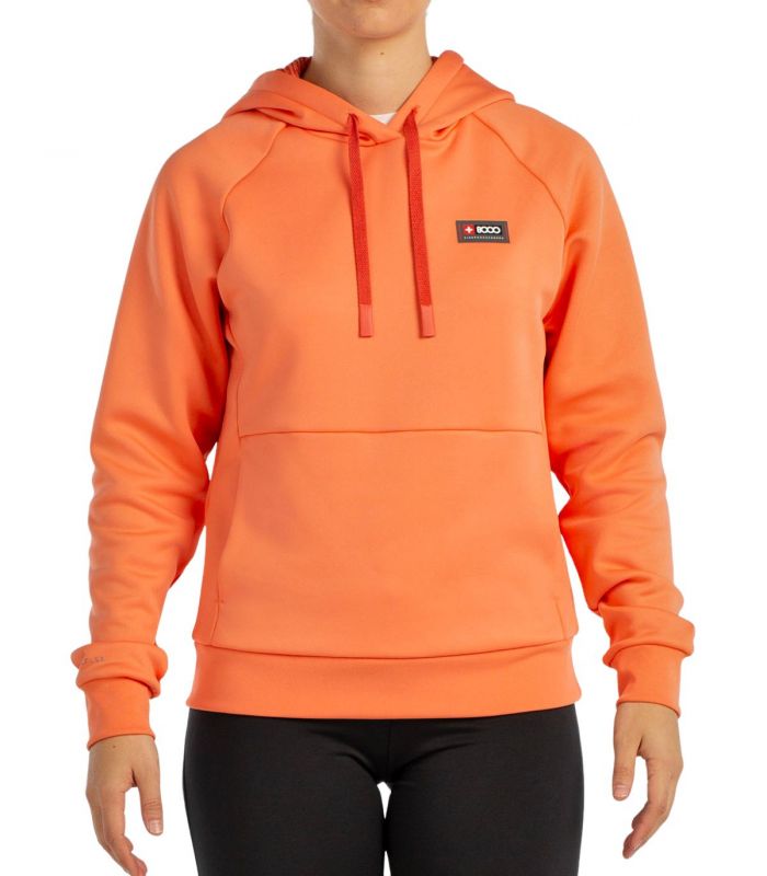 Compra online Sudadera +8000 Elaria 055 Mujer Geranio en oferta al mejor precio