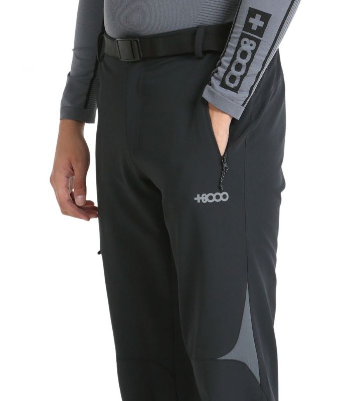 Compra online Pantalones +8000 Taravillo 25I 005 Hombre Negro en oferta al mejor precio
