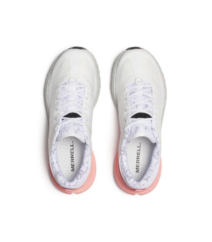 Compra online Zapatillas Merrell Agility Peak 5 Mujer White Soft Coral en oferta al mejor precio