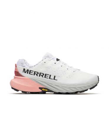 Zapatillas Merrell Agility Peak 5 Mujer White Soft Coral