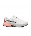 Compra online Zapatillas Merrell Agility Peak 5 Mujer White Soft Coral en oferta al mejor precio