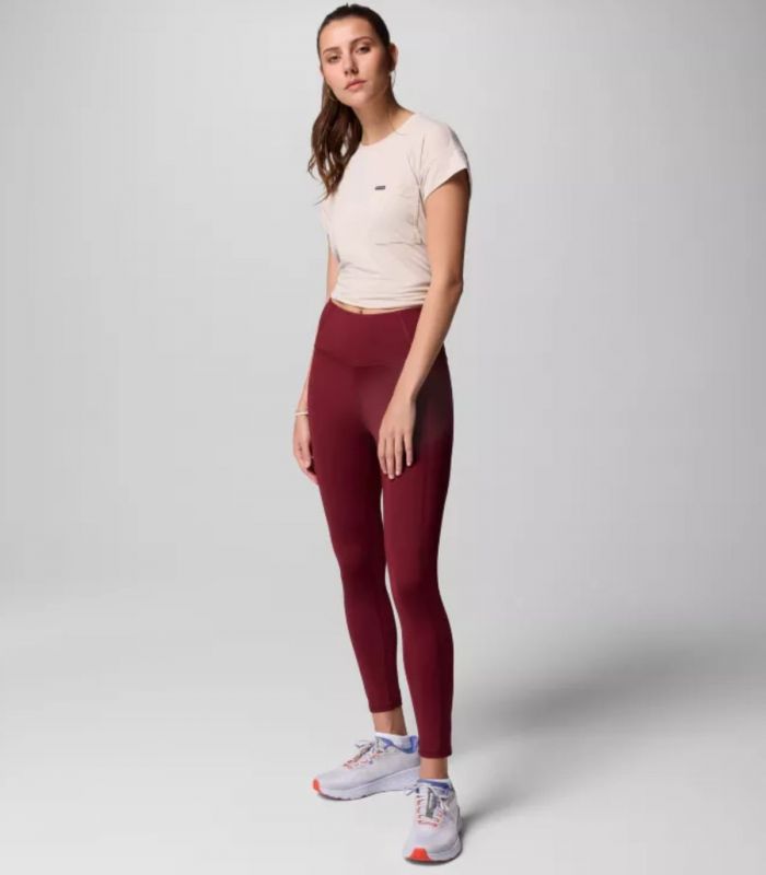 Compra online Mallas Columbia Boundless Trek Mujer Rich Wine en oferta al mejor precio