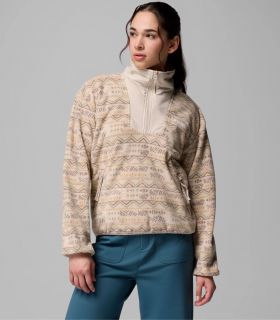 Forro Polar Columbia Sequoia Grove Printed Half Zip Mujer Dark Stone