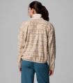 Compra online Forro Polar Columbia Sequoia Grove Printed Half Zip Mujer Dark Stone en oferta al mejor precio
