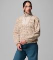 Compra online Forro Polar Columbia Sequoia Grove Printed Half Zip Mujer Dark Stone en oferta al mejor precio