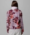 Compra online Forro Polar Columbia Sequoia Grove Printed Half Zip Mujer Shale Purple en oferta al mejor precio