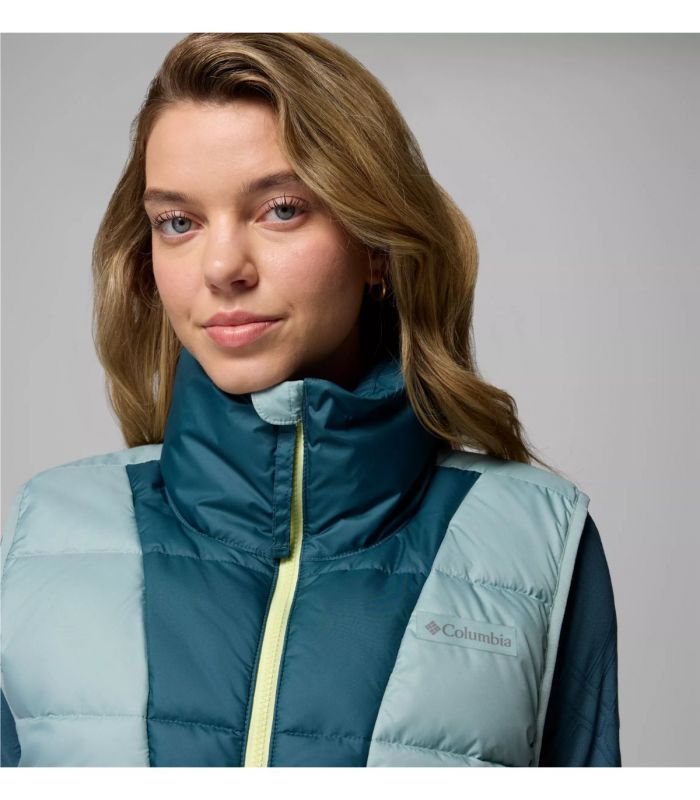 Compra online Chaleco Columbia Pike Lake III Mujer Crushed Blue en oferta al mejor precio