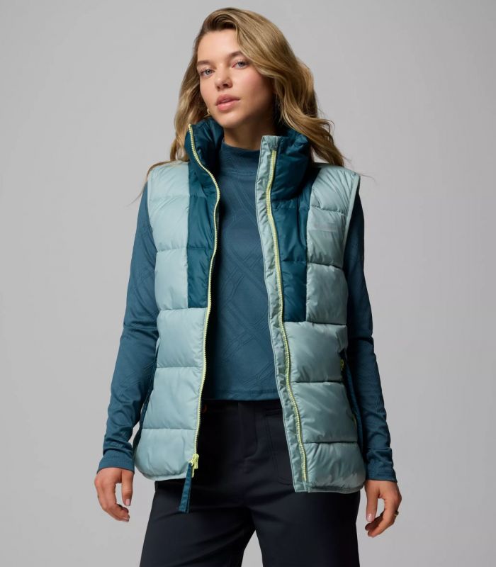 Compra online Chaleco Columbia Pike Lake III Mujer Crushed Blue en oferta al mejor precio