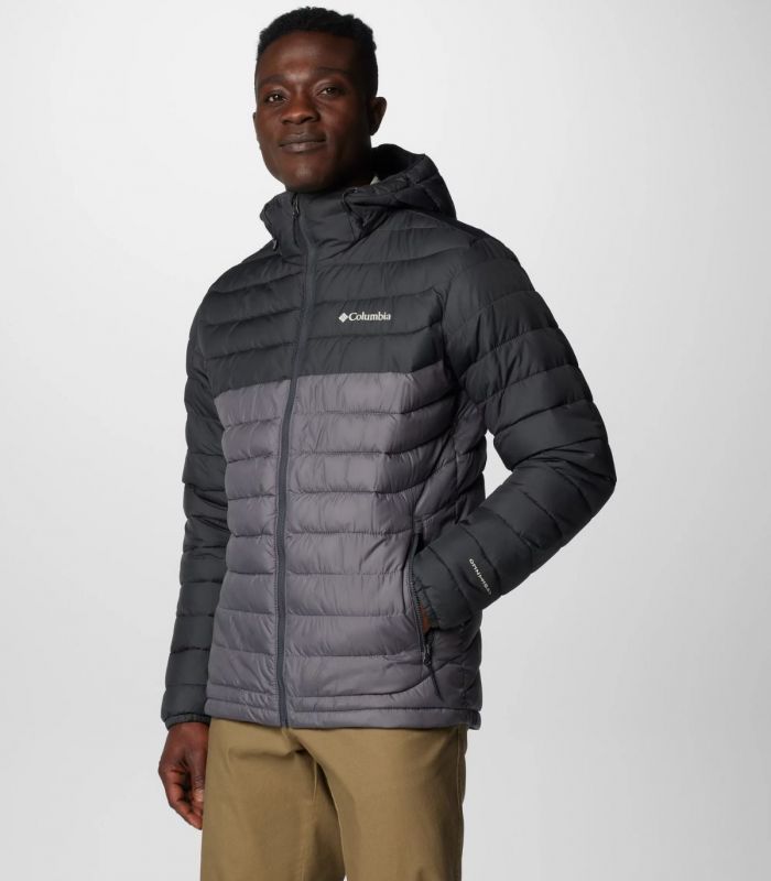 Compra online Chaqueta Columbia Powder Lite™ II Hooded Hombre City Grey en oferta al mejor precio