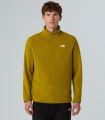 Compra online Forro polar con cremallera de 1/4 The North Face Glacier Hombre Deep Dijon en oferta al mejor precio