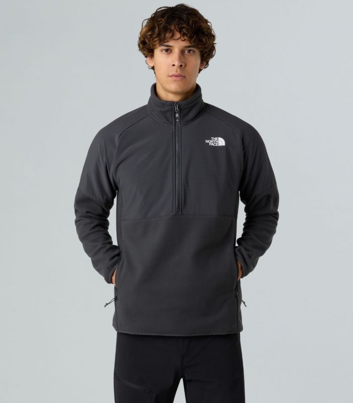 Compra online Forro Polar The North Face Glacier Heavyweight 1/2 Hombre Asphalt Grey en oferta al mejor precio