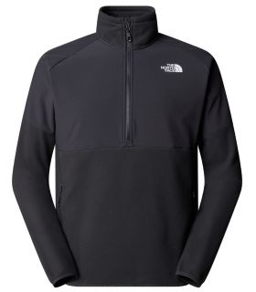 Forro Polar The North Face Glacier Heavyweight 1/2 Hombre Asphalt Grey