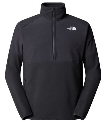 Forro Polar The North Face Glacier Heavyweight 1/2 Hombre Asphalt Grey
