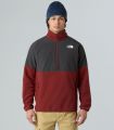 Compra online Forro Polar The North Face Glacier Heavyweight 1/2 Hombre Sumac en oferta al mejor precio