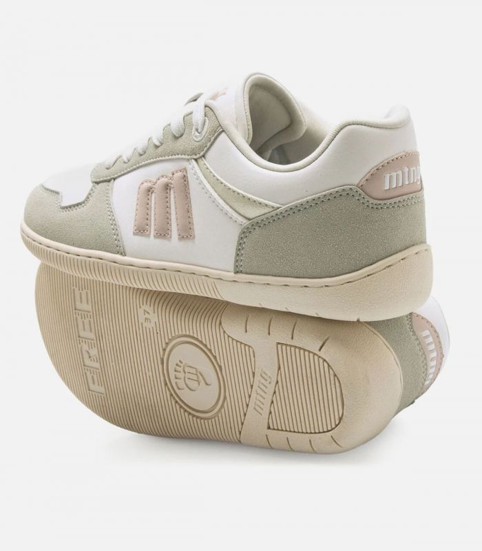 Compra online Zapatillas Mustang Free Aria Mujer Plity off White en oferta al mejor precio