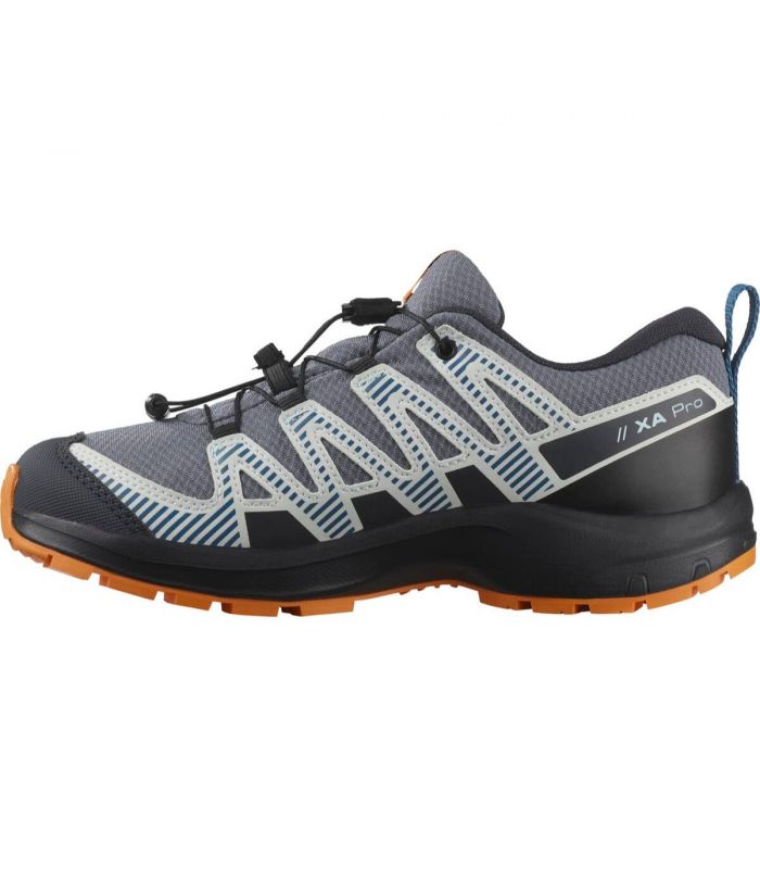 Compra online Zapatillas Salomon Xa Pro V8 CSWP J Niños Grisai Dark en oferta al mejor precio