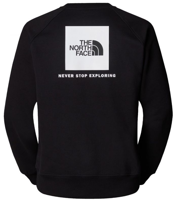 Compra online Sudadera con manga raglán The North Face NSE Box Hombre TNF Black en oferta al mejor precio